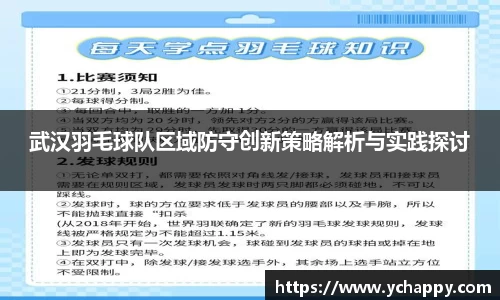 武汉羽毛球队区域防守创新策略解析与实践探讨